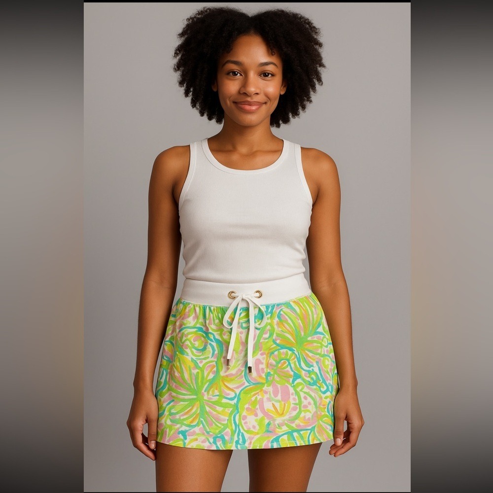Lilly Pulitzer Vibrant Mini Skirt